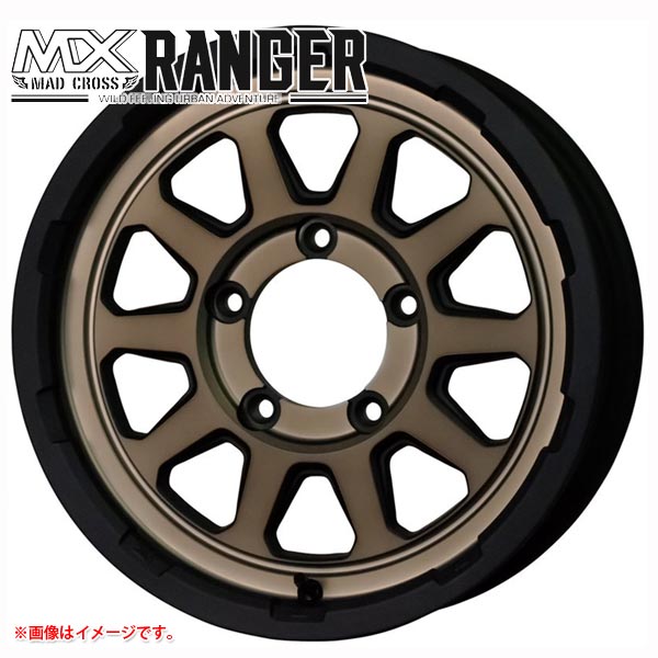 マッドクロスレンジャー 5.5-16 ホイール1本 MAD CROSS RANGER ジムニー用｜タイヤ1番OFF-ROAD
