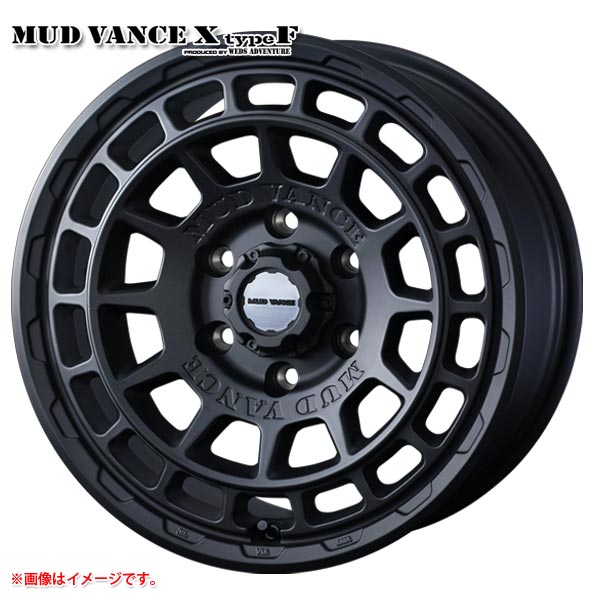 マッドヴァンスX タイプF 6.5-16 ホイール1本 MUD VANCE X TYPE F ハイエース用