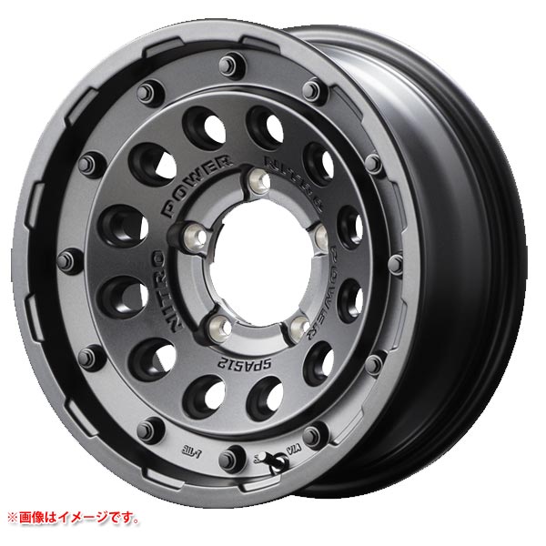 ナイトロパワー H12 ショットガン 6.0-15 ホイール1本 NITRO POWER H12 SHOTGUN ジムニーシエラ|タイヤ1番OFF-ROAD