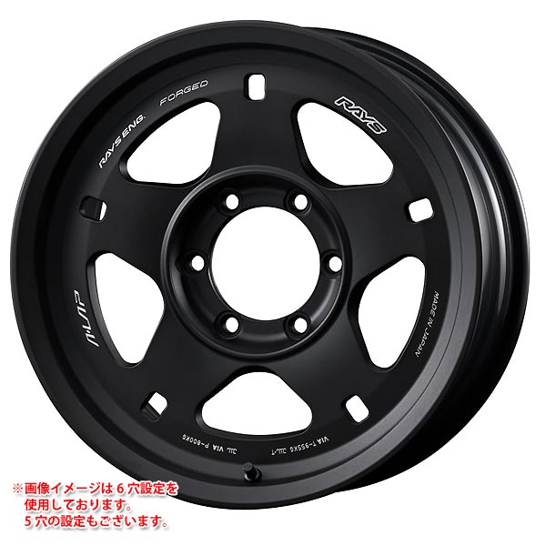 レイズ エーラップ 05X 7.0-18 ホイール1本 A LAP-05X ジムニーシエラ用