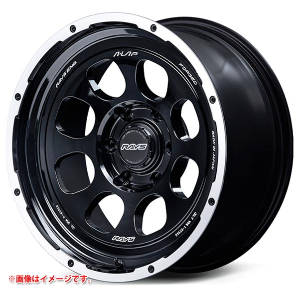レイズ エーラップ 08X 8.5-18 ホイール1本 A LAP-08X ランクル300/250/LX600用|タイヤ1番OFF-ROAD