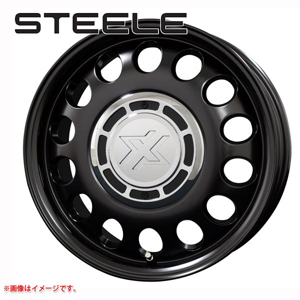 コスミック クロスブラッド スティール 5.0-14 ホイール1本 X BLOOD STEELE タウンエースS400系