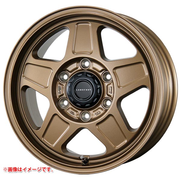 ランドフット GWD 6.5-16 ホイール1本 LANDFOOT GWD ハイエース