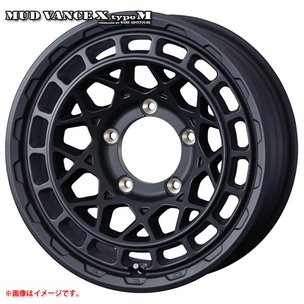 マッドヴァンスX タイプM 5.5-16 ホイール1本 MUD VANCE X TYPE M ジムニー用|タイヤ1番OFF-ROAD