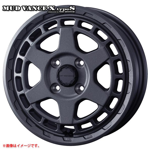 マッドヴァンスX タイプS 4.5-15 ホイール1本 MUD VANCE X TYPE S