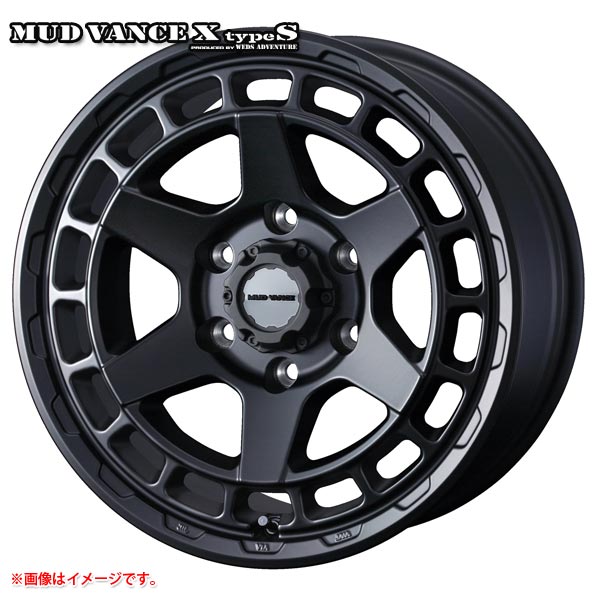 マッドヴァンスX タイプS 6.5-16 ホイール1本 MUD VANCE X TYPE S NV350キャラバン用