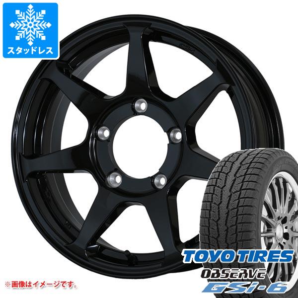 【タイヤ交換対象】スズキ ジムニーノマド JC74W用 スタッドレス トーヨー オブザーブ GSi-6 215/70R16 100Q ドゥオール CST ゼロワンハイパー +J タイヤホイール4本セット