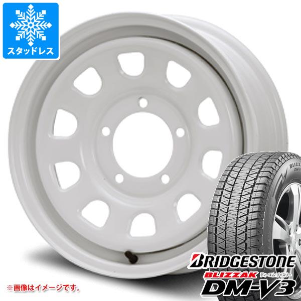 【タイヤ交換対象】5本セット ジムニー用 スタッドレス ブリヂストン ブリザック DM-V3 175/80R16 91Q MLJ デイトナ SS タイヤホイール5本セット｜タイヤ1番OFF-ROAD