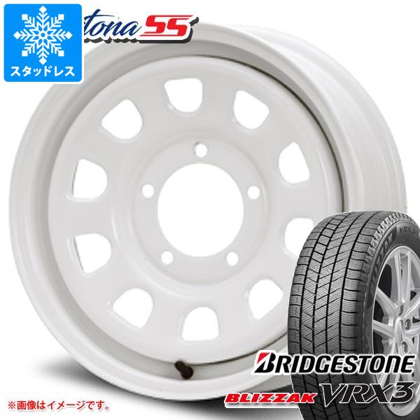 【タイヤ交換対象】ジムニー JB64W用 スタッドレス ブリヂストン ブリザック VRX3 215/70R16 100Q MLJ デイトナ SS タイヤホイール4本セット｜タイヤ1番OFF-ROAD