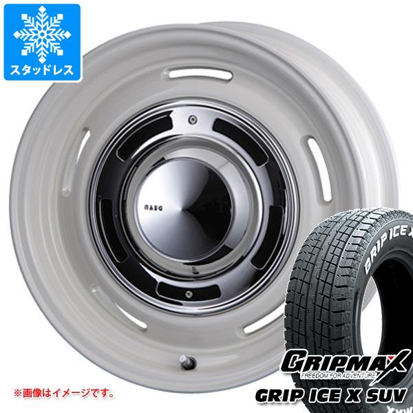 【タイヤ交換対象】ジムニー用 スタッドレス グリップマックス グリップアイスエックス SUV 185/85R16 105/103N ホワイトレター クリムソン ディーンクロスカントリー タイヤホイール4本セット|タイヤ1番OFF-ROAD