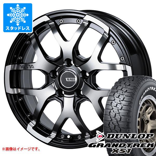 【タイヤ交換対象】デリカD5用 スタッドレス ダンロップ グラントレック XS1 LT215/70R16 100/97N ホワイトレター SSR ディバイド ZS タイヤホイール4本セット｜タイヤ1番OFF-ROAD