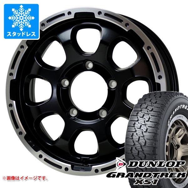 【タイヤ交換対象】5本セット ジムニー用 スタッドレス ダンロップ グラントレック XS1 185/85R16 105/103L LT ホワイトレター マッドクロスグレイス タイヤホイール5本セット｜タイヤ1番OFF-ROAD