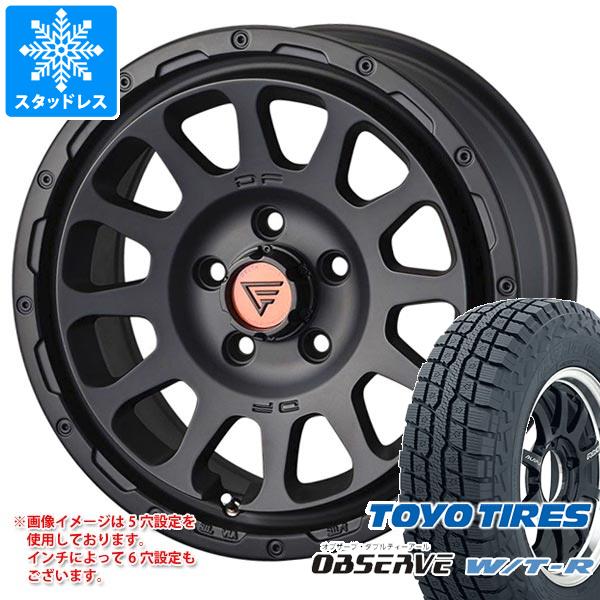 【タイヤ交換対象】ジープ ラングラー JK/JL系用 スタッドレス トーヨー オブザーブ WTR LT285/70R17 116/113Q デルタフォース オーバル タイヤホイール4本セット|タイヤ1番OFF-ROAD