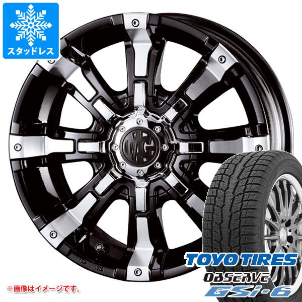 【タイヤ交換対象】ランドクルーザー プラド 150系用 スタッドレス トーヨー オブザーブ GSi-6 265/65R17 112Q クリムソン MG ビースト タイヤホイール4本セット|タイヤ1番OFF-ROAD