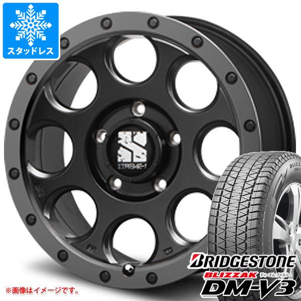 【タイヤ交換対象】ランドクルーザー200用 スタッドレス ブリヂストン ブリザック DM-V3 285/60R18 116Q MLJ エクストリームJ XJ03 タイヤホイール4本セット 134,300円