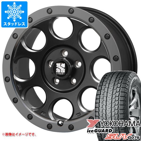【タイヤ交換対象】ジープ ラングラー JK/JL系用 スタッドレス ヨコハマ アイスガード SUV G075 LT285/70R17 121/118Q MLJ エクストリームJ XJ03 タイヤホイール4本セット|タイヤ1番OFF-ROAD