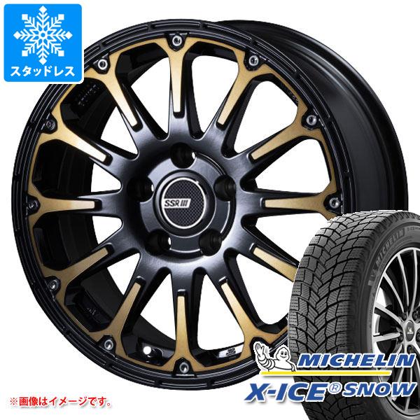 【タイヤ交換対象】スタッドレスタイヤ ミシュラン エックスアイススノー SUV 215/70R16 100T ＆ SSR ディバイド FT 7.0-16 タイヤホイール4本セット215/70-16 MICHELIN X-ICE SNOW SUV