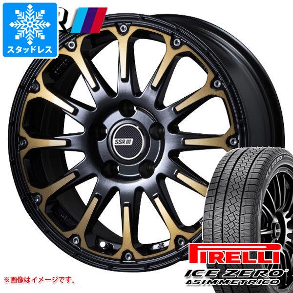 【タイヤ交換対象】スタッドレスタイヤ ピレリ アイスゼロアシンメトリコ 215/60R16 99H XL & SSR ディバイド FT 7.0-16 タイヤホイール4本セット215/60-16 PIRELLI ICE ZERO ASIMMETRICO|タイヤ1番OFF-ROAD