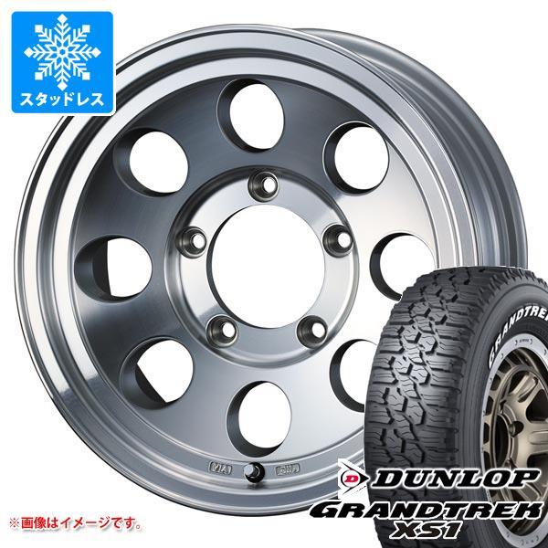 【タイヤ交換対象】5本セット スズキ ジムニーノマド JC74W用 スタッドレス ダンロップ グラントレック XS1 LT215/70R16 100/97N ホワイトレター ジムライン タイプ2 タイヤホイール5本セット|タイヤ1番OFF-ROAD