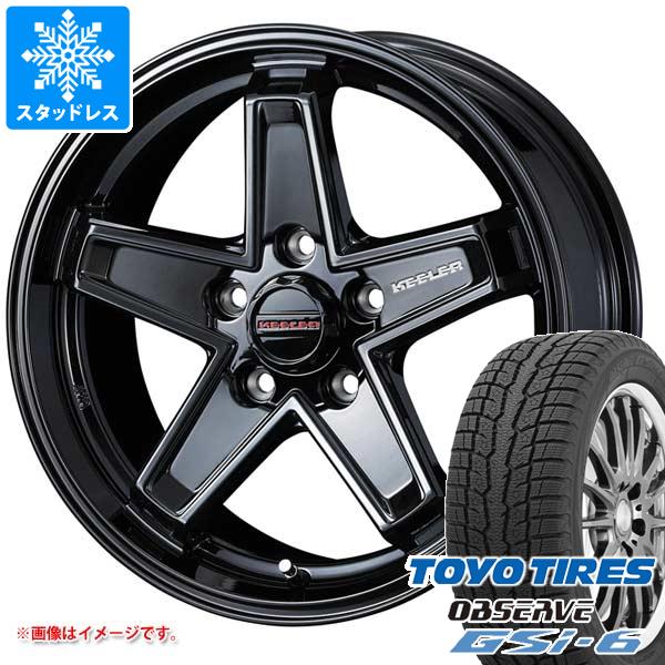 【タイヤ交換対象】ジープ グランドチェロキー WK系用 スタッドレス トーヨー オブザーブ GSi-6 265/60R18 110Q キーラー タクティクス タイヤホイール4本セット|タイヤ1番OFF-ROAD