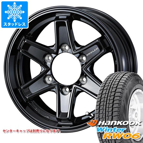 【タイヤ交換対象】ハイエース 200系用 スタッドレス ハンコック ウィンター RW06 195/80R15 107/105L キーラー タクティクス タイヤホイール4本セット|タイヤ1番OFF-ROAD
