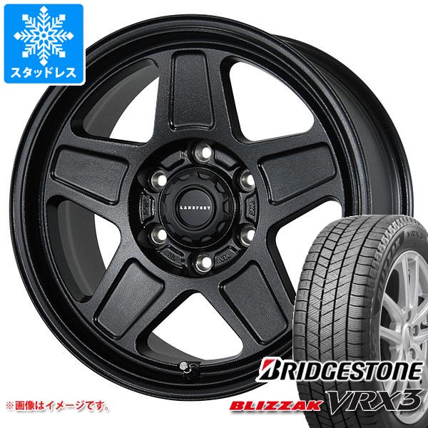 【タイヤ交換対象】ランドクルーザー250用 スタッドレス ブリヂストン ブリザック VRX3 265/65R18 116Q XL ランドフット GWD タイヤホイール4本セット