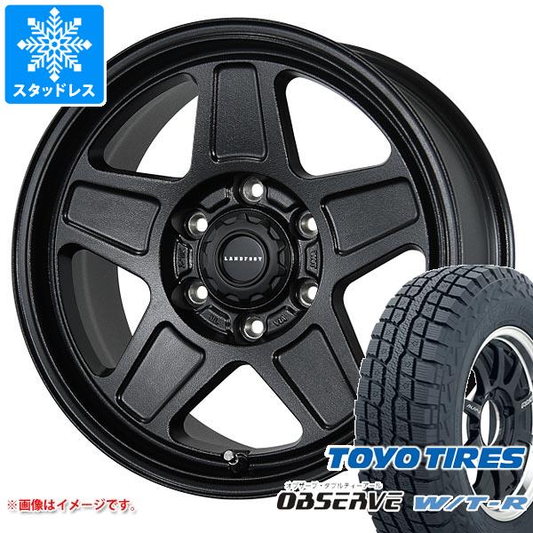 【タイヤ交換対象】5本セット FJクルーザー 10系用 スタッドレス トーヨー オブザーブ WTR LT265/70R17 112/109Q ランドフット GWD タイヤホイール5本セット｜タイヤ1番OFF-ROAD