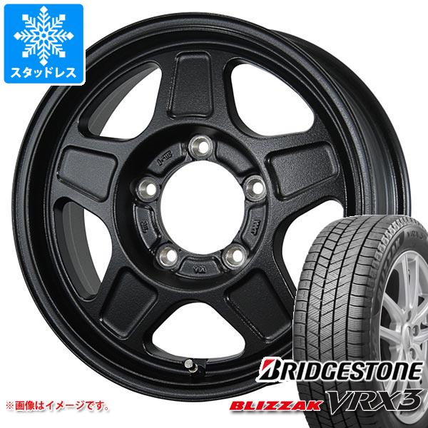 【タイヤ交換対象】5本セット スズキ ジムニーノマド JC74W用 スタッドレス ブリヂストン ブリザック VRX3 215/70R16 100Q ランドフット GWD タイヤホイール5本セット