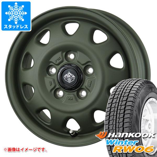 【タイヤ交換対象】トヨタ タウンエース バン 400系用 スタッドレス ハンコック ウィンター RW06 185R14 8PR (185/80R14 102/100N相当) ランドフット SWZ タイヤホイール4本セット|タイヤ1番OFF-ROAD