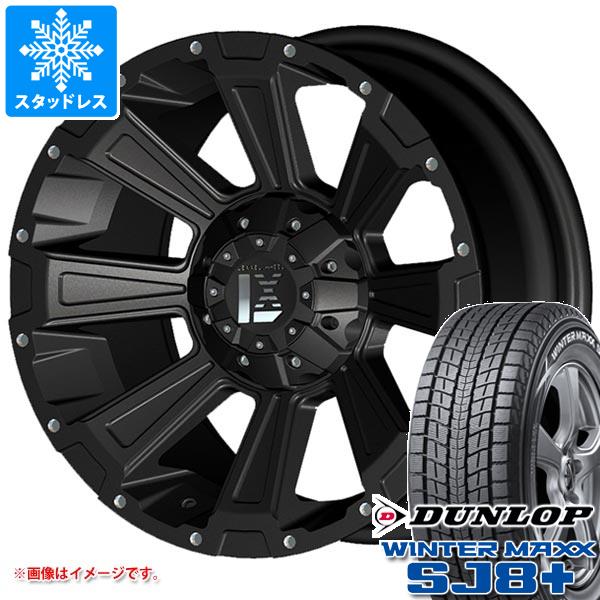 【タイヤ交換対象】デリカD:5用 スタッドレス ダンロップ ウインターマックス SJ8 プラス 215/70R16 100Q オフビート レクセル オフロードスタイル デスロック タイヤホイール4本セット｜タイヤ1番OFF-ROAD