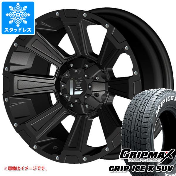 【タイヤ交換対象】スタッドレスタイヤ グリップマックス グリップアイスエックス SUV 225/70R16 103Q ホワイトレター ＆ オフビート レクセル オフロードスタイル デスロック 7.0-16 タイヤホイール4本セット225/70-16 GRIP MAX GRIP ICE X SUV WL