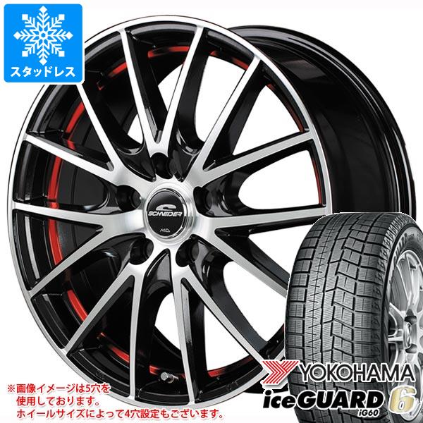 【タイヤ交換対象】スタッドレスタイヤ ヨコハマ アイスガードシックス iG60 225/50R16 92Q ＆ MIDホイールズ RX27 6.5-16 タイヤホイール4本セット225/50-16 YOKOHAMA iceGUARD6 iG60