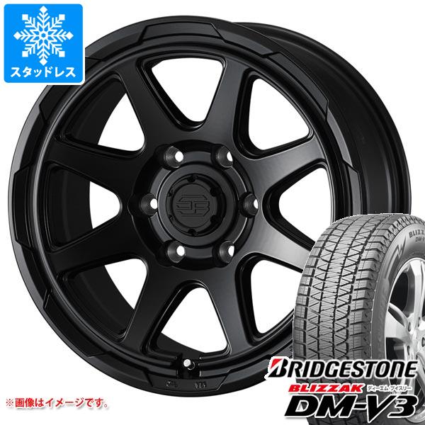 【タイヤ交換対象】5本セット トヨタ FJクルーザー 10系用 スタッドレス ブリヂストン ブリザック DM-V3 265/70R17 115Q スタットベルク タイヤホイール5本セット
