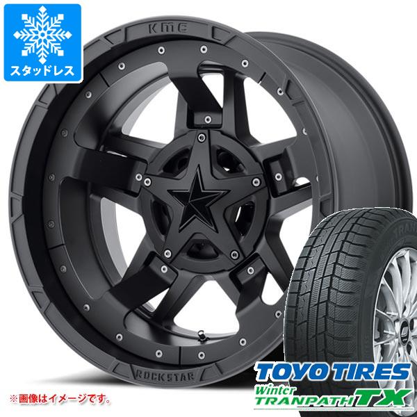 【タイヤ交換対象】RAV4 50系用 スタッドレス トーヨー ウィンタートランパス TX 225/65R17 102Q KMC XD827 ロックスター3 タイヤホイール4本セット｜タイヤ1番OFF-ROAD