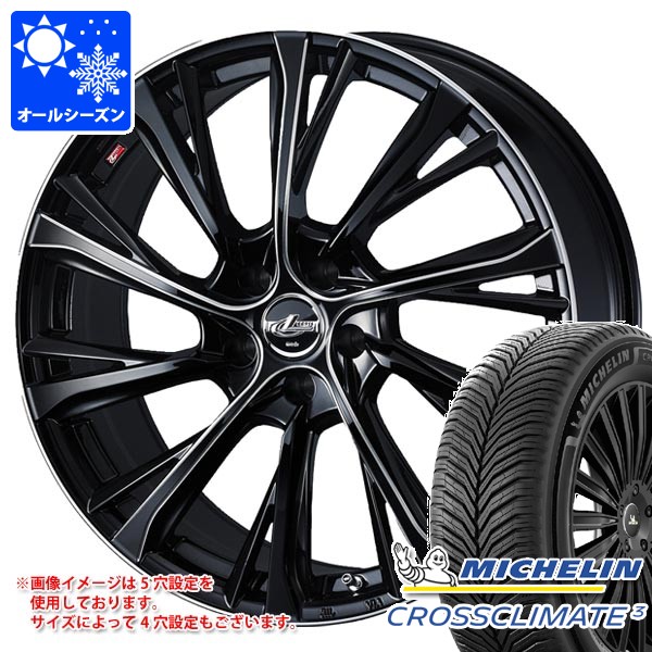 オールシーズン 235/50R18 101Y XL ミシュラン クロスクライメート3 レオニス JG 8.0-18 タイヤホイール4本セット｜タイヤ1番OFF-ROAD