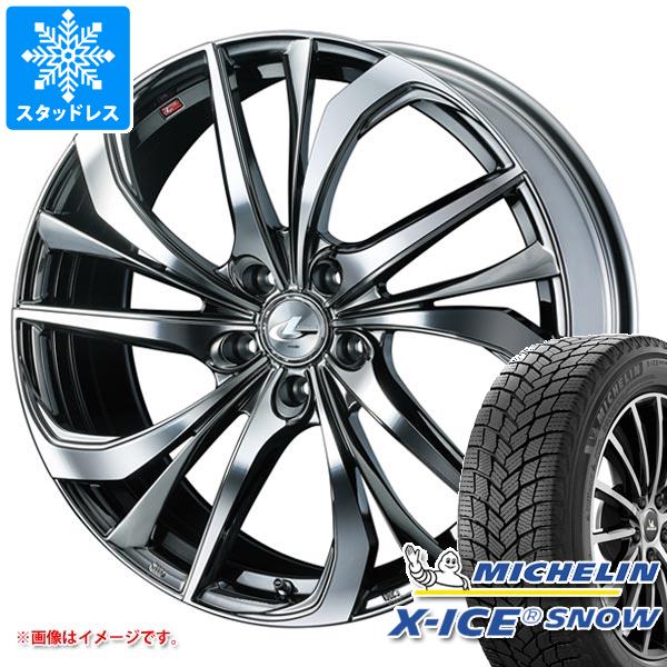 【タイヤ交換対象】クロストレック GU系用 スタッドレス ミシュラン エックスアイススノー 225/60R17 103T XL レオニス TE タイヤホイール4本セット｜タイヤ1番OFF-ROAD