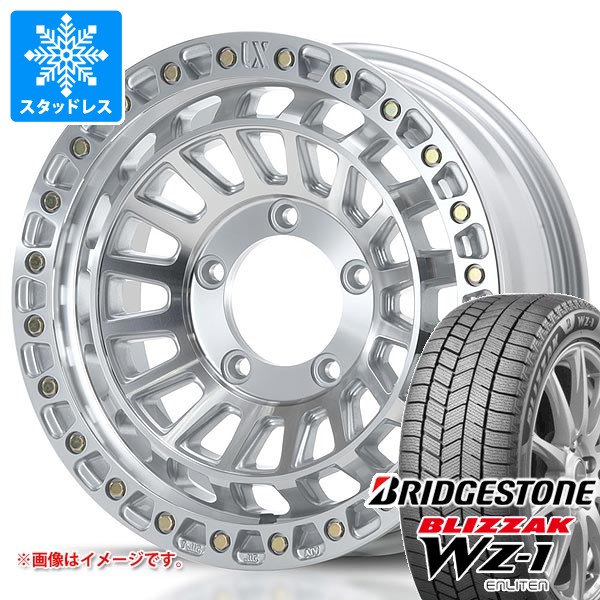 【タイヤ交換対象】スズキ ジムニー JB64W用 スタッドレス ブリヂストン ブリザック WZ-1 215/70R16 100Q MLJ エクストリームJ XJ08 タイヤホイール4本セット