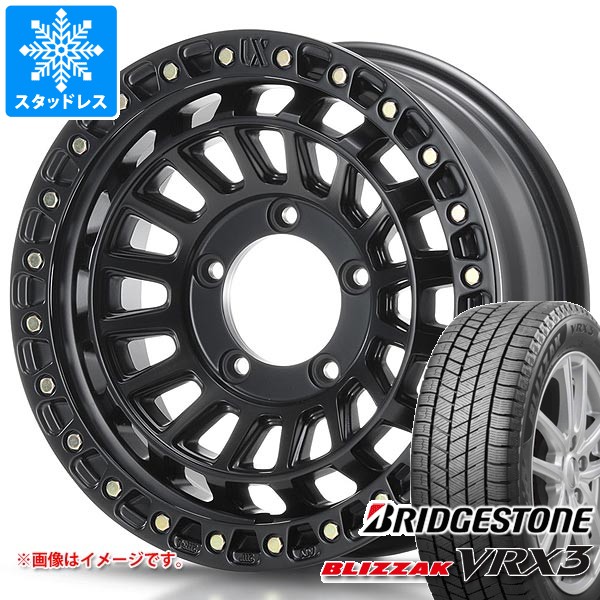 【タイヤ交換対象】スズキ ジムニー JB64W用 スタッドレス ブリヂストン ブリザック VRX3 215/70R16 100Q MLJ エクストリームJ XJ08 タイヤホイール4本セット|タイヤ1番OFF-ROAD