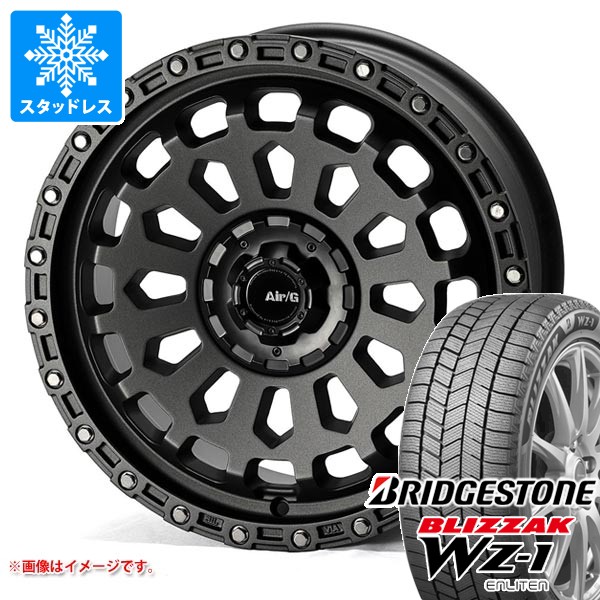 【タイヤ交換対象】ニッサン T32エクストレイル用 スタッドレス ブリヂストン ブリザック WZ-1 235/65R17 108Q XL エアージー ヴァルカン タイヤホイール4本セット|タイヤ1番OFF-ROAD