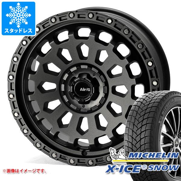 【タイヤ交換対象】スタッドレスタイヤ ミシュラン エックスアイススノー SUV 235/65R17 108T XL ＆ エアージー ヴァルカン 7.0-17 タイヤホイール4本セット235/65-17 MICHELIN X-ICE SNOW SUV｜タイヤ1番OFF-ROAD