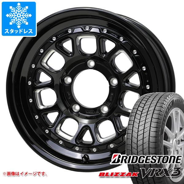 【タイヤ交換対象】5本セット ジムニーシエラ JB74W用 スタッドレス ブリヂストン ブリザック VRX3 215/70R16 100Q バークレイハードロック ヒューロン タイヤホイール5本セット｜タイヤ1番OFF-ROAD
