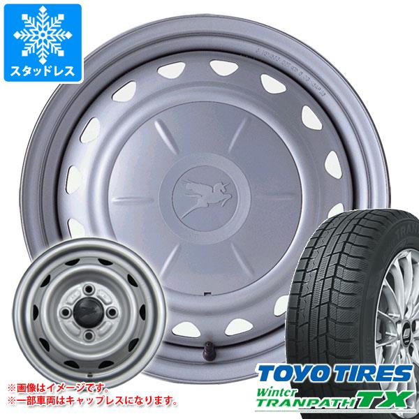 【タイヤ交換対象】スタッドレスタイヤ トーヨー ウィンタートランパス TX 185/65R15 88Q & キャロウィン タイヤホイール4本セット185/65-15 TOYO Winter TRANPATH TX|タイヤ1番OFF-ROAD