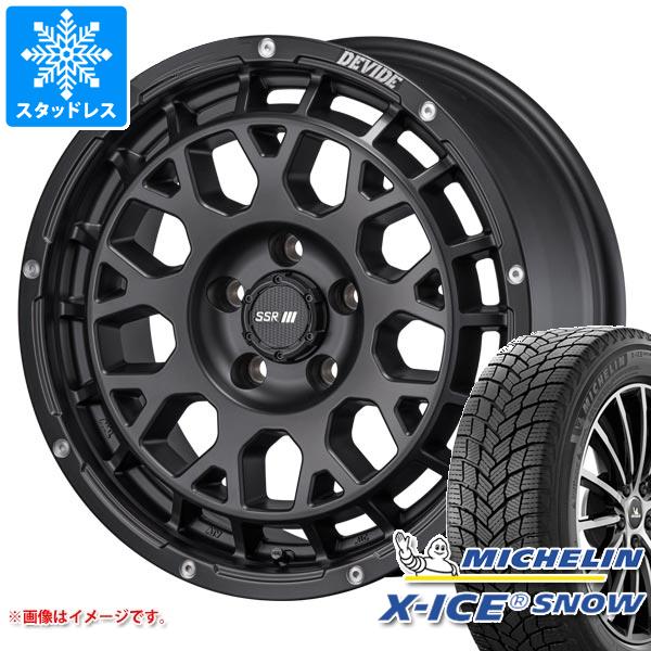 【タイヤ交換対象】CX-5 KE/KF系用 スタッドレス ミシュラン エックスアイススノー SUV 235/65R17 108T XL SSR ディバイド G:M タイヤホイール4本セット|タイヤ1番OFF-ROAD