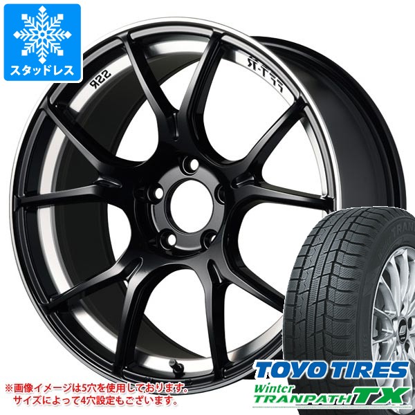 【タイヤ交換対象】スタッドレスタイヤ トーヨー ウィンタートランパス TX 225/60R17 99Q ＆ SSR GTX02 7.0-17 タイヤホイール4本セット225/60-17 TOYO Winter TRANPATH TX