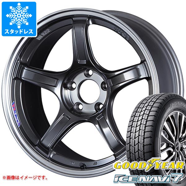 【タイヤ交換対象】スタッドレスタイヤ グッドイヤー アイスナビ7 165/65R15 81Q ＆ SSR GTX03 5.0-15 タイヤホイール4本セット165/65-15 GOODYEAR ICE NAVI7