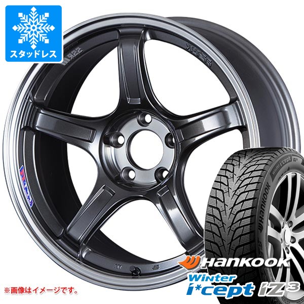 【タイヤ交換対象】スタッドレスタイヤ ハンコック ウィンターアイセプト iZ3 W636 225/50R17 98H XL ＆ SSR GTX03 7.0-17 タイヤホイール4本セット225/50-17 HANKOOK Winter i cept iZ3 W636