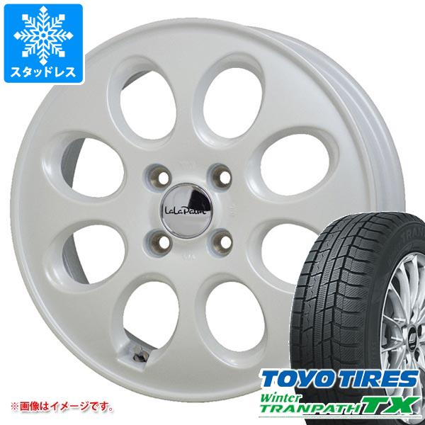 【タイヤ交換対象】ハスラー用 スタッドレス トーヨー ウィンタートランパス TX 165/60R15 77Q ララパーム オーバル タイヤホイール4本セット|タイヤ1番OFF-ROAD