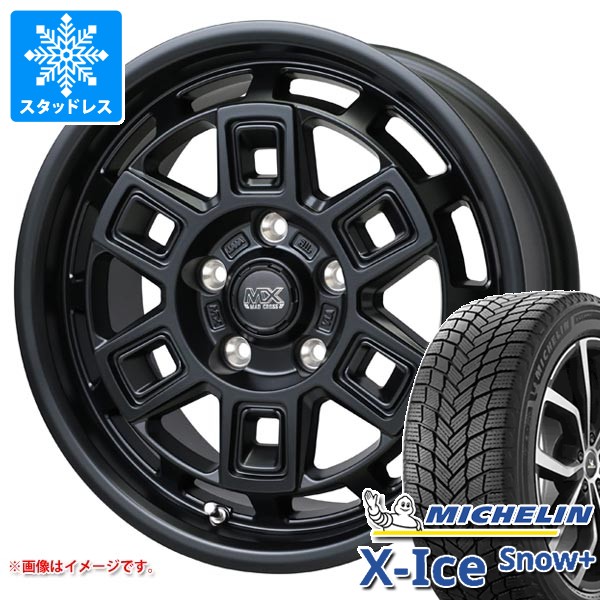 スタッドレスタイヤ ミシュラン エックスアイススノープラス 225/65R17 106H XL ＆ マッドクロス アイヴァー 7.0-17 タイヤホイール4本セット 225/65-17 MICHELIN X-ICE SNOW+｜タイヤ1番OFF-ROAD