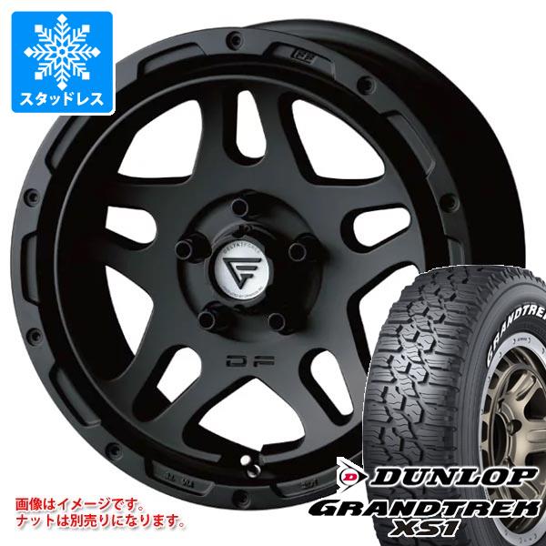 【タイヤ交換対象】デリカD5用 スタッドレス ダンロップ グラントレック XS1 LT215/70R16 100/97N ホワイトレター デルタフォース オーバーランダー タイヤホイール4本セット｜タイヤ1番OFF-ROAD