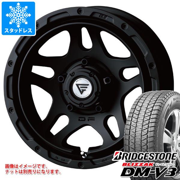 【タイヤ交換対象】5本セット スズキ ジムニーノマド JC74W用 スタッドレス ブリヂストン ブリザック DM-V3 215/70R16 100Q デルタフォース オーバーランダー タイヤホイール5本セット
